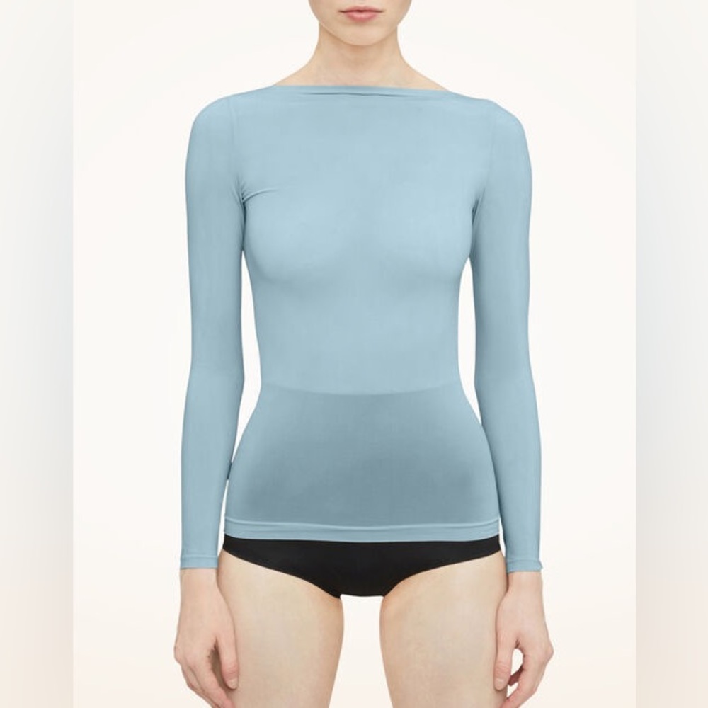 Wolford Buenos Aires Long Sleeve Sky Blue